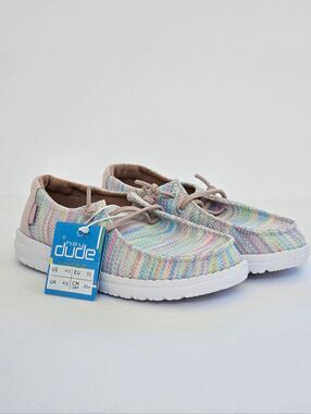 Hey Dude Girls Wendy Youth Sox Size 13 Pastels New With Tags NWT